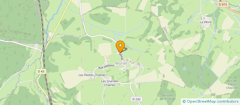 localisation de l'entreprise MAGUI  MORLET