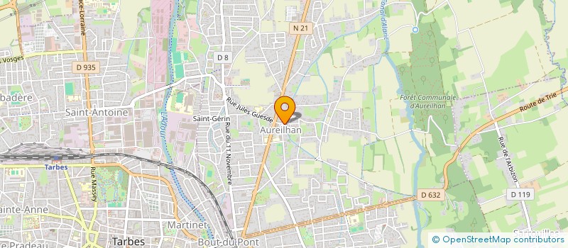 localisation de l'entreprise MAGUIDEL  AUREILHAN