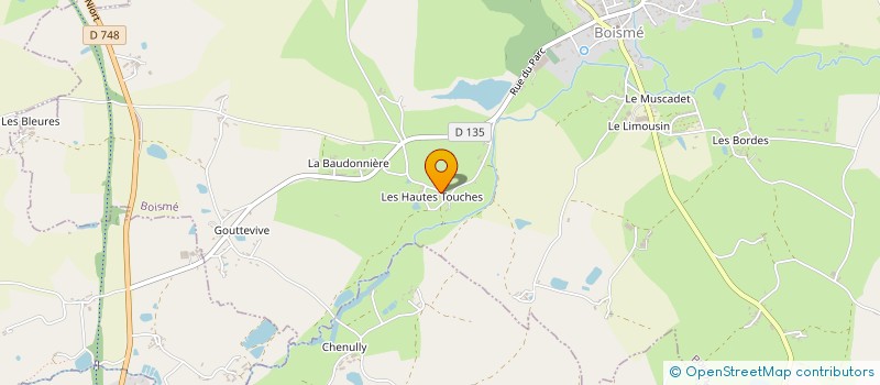 localisation de l'entreprise MAGUIGAS  BOISME