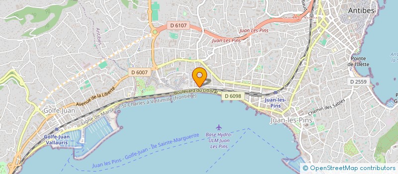 localisation de l'entreprise MAGUILEONE à ANTIBES