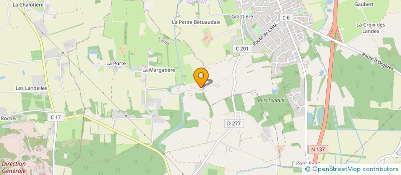 localisation de l'entreprise MAGUIN DEVELOPPEMENT  LAILLE