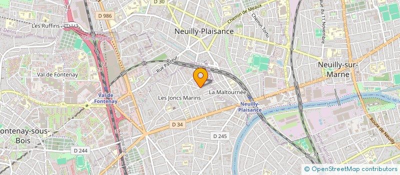 localisation de l'entreprise MAGULO  LE PERREUX-SUR-MARNE