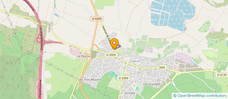 localisation de l'entreprise MAGURBAN  SIGEAN