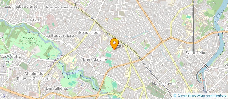 localisation de l'entreprise MAGUST à NANTES