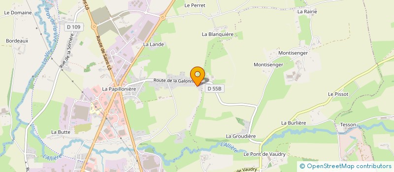 localisation de l'entreprise MAGUY 14  VIRE NORMANDIE