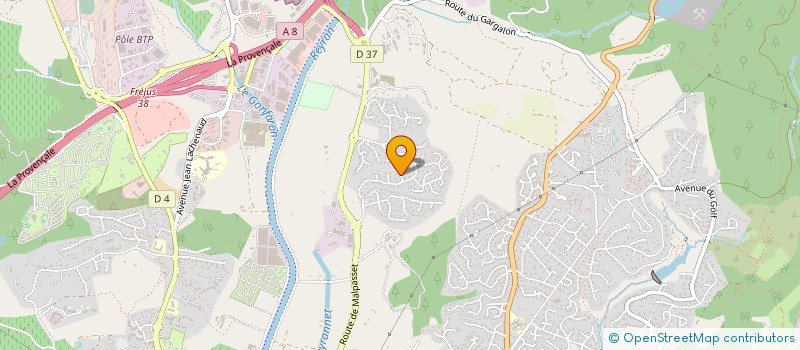 localisation de l'entreprise MAGUY à FREJUS