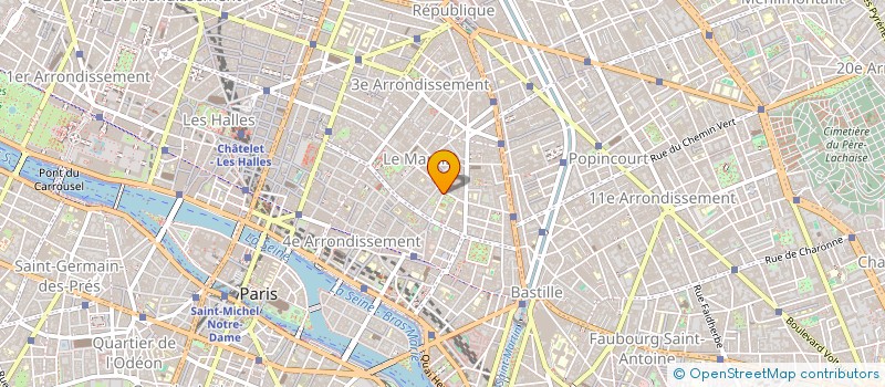 localisation de l'entreprise MAGUY DARMON &CO  PARIS