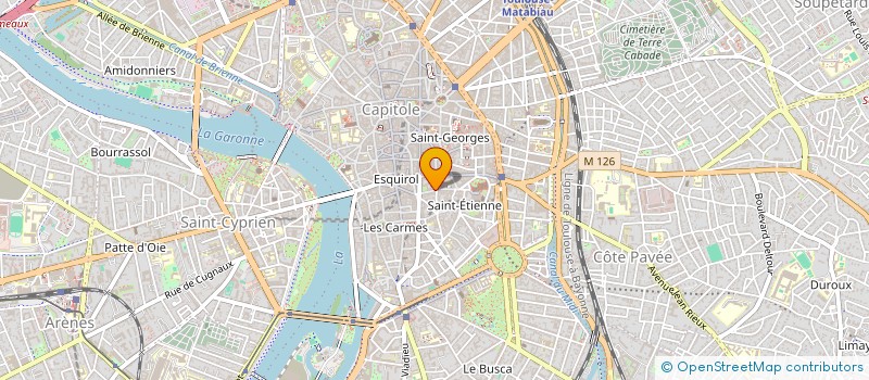 localisation de l'entreprise MAGUY MOUTA INTERNATIONAL  TOULOUSE