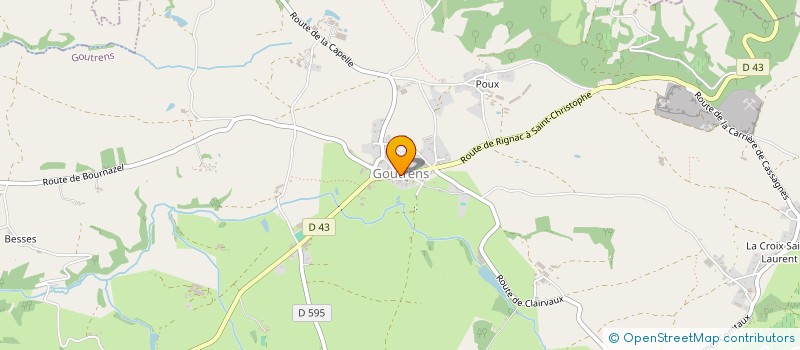 localisation de l'entreprise MAGVIN  GOUTRENS