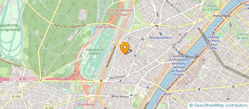 localisation de l'entreprise MAGWEB CONSEIL  PARIS