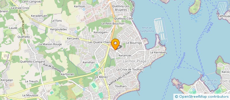 localisation de l'entreprise MAGWEL  LARMOR-PLAGE