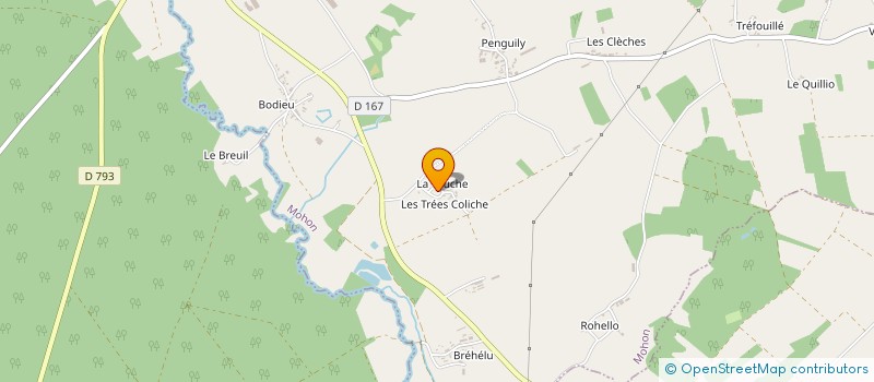 localisation de l'entreprise MAGWEN BRANN  GUILLIERS