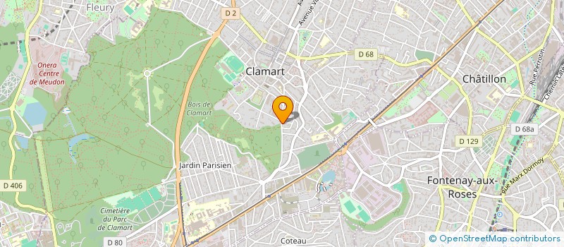 localisation de l'entreprise MAGWMALO à CLAMART