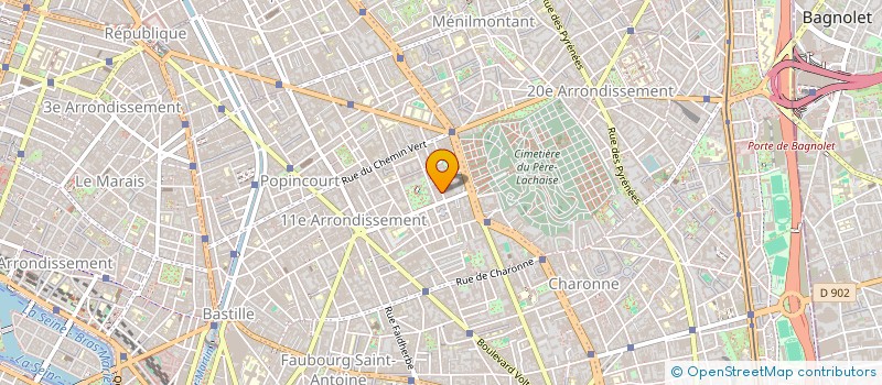 localisation de l'entreprise MAGY  PARIS