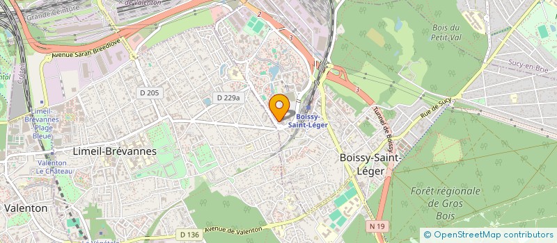 localisation de l'entreprise MAGY NETTOYAGE SERVICE à BOISSY-SAINT-LEGER