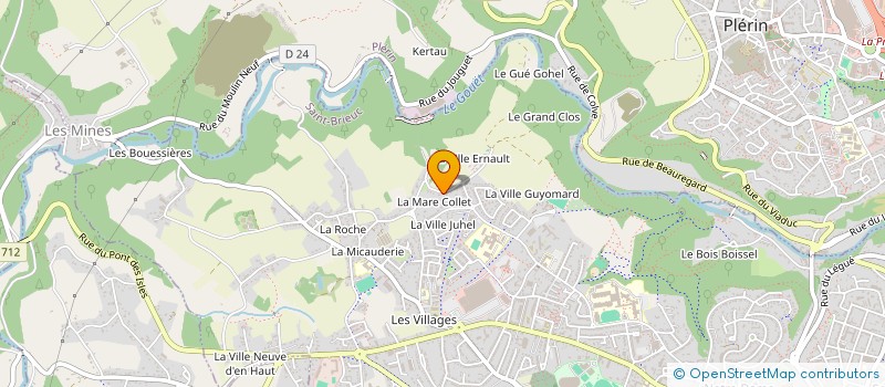 localisation de l'entreprise MAGYAR BREZHONEG à SAINT-BRIEUC