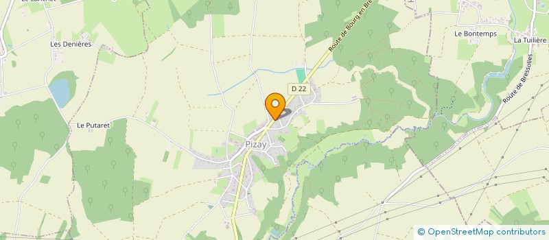 localisation de l'entreprise MAGYC  PIZAY