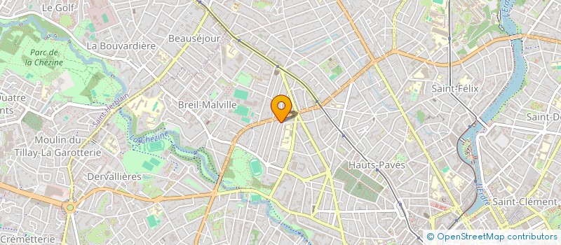 localisation de l'entreprise MAGYC à NANTES