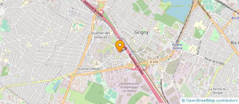 localisation de l'entreprise MAGYC ESTHETIQUE à GRIGNY