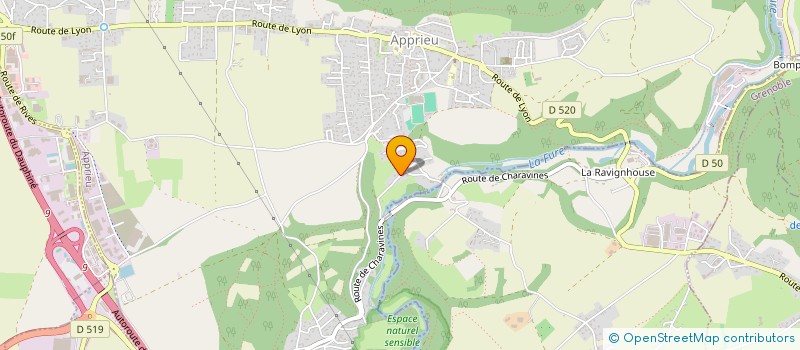 localisation de l'entreprise MAGYLS  APPRIEU