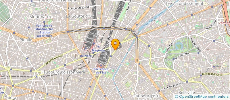 localisation de l'entreprise MAH  PARIS