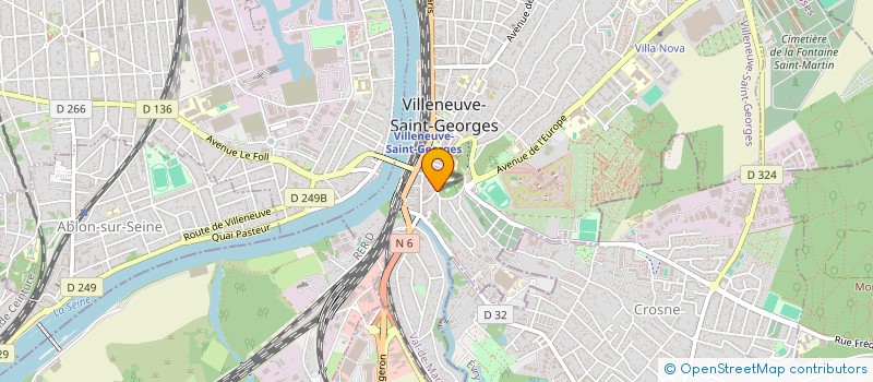 localisation de l'entreprise MAH BAT à VILLENEUVE-SAINT-GEORGES