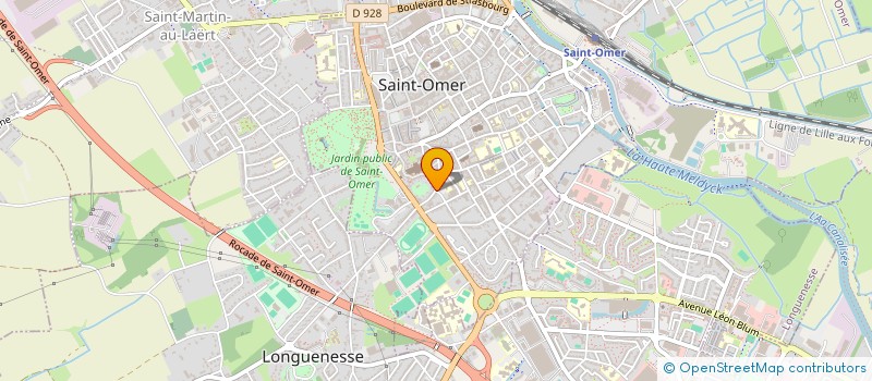 localisation de l'entreprise MAH LOC  SAINT-OMER