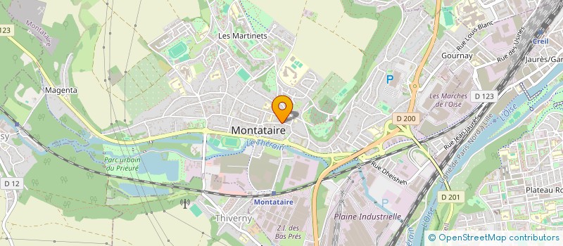 localisation de l'entreprise MAH RENOVATION  MONTATAIRE