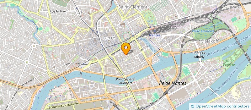 localisation de l'entreprise MAH TRANSPORT à NANTES
