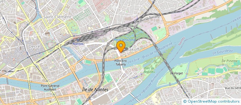 localisation de l'entreprise MAHA à NANTES