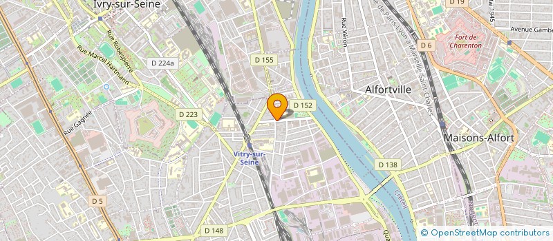 localisation de l'entreprise MAHA AND CO à VITRY-SUR-SEINE