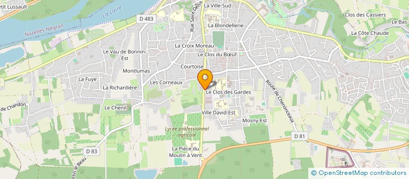 localisation de l'entreprise MAHA'OLONA à AMBOISE