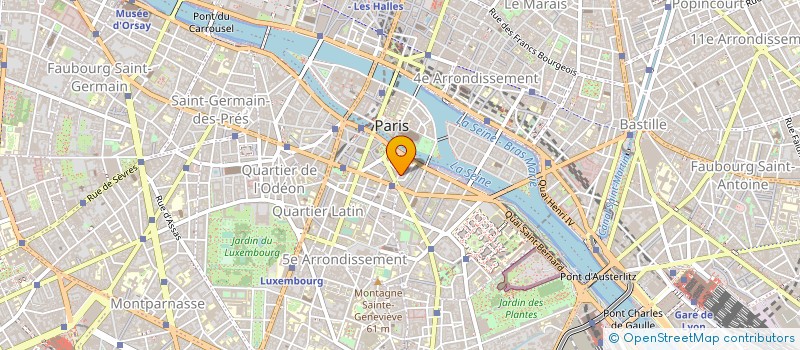 localisation de l'entreprise MAHABHARAT à PARIS