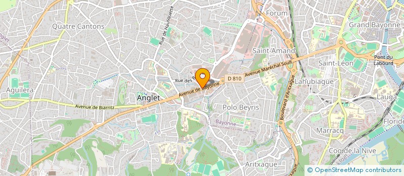 localisation de l'entreprise MAHAIA à ANGLET