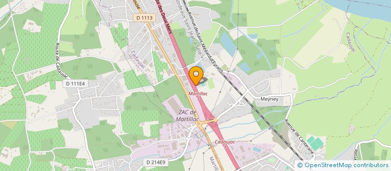 localisation de l'entreprise MAHAL  CADAUJAC