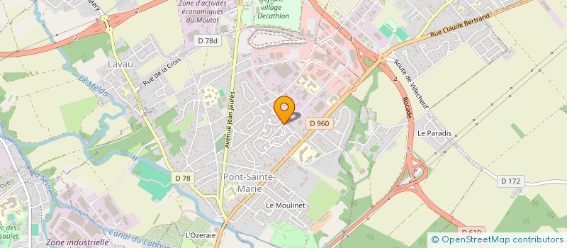localisation de l'entreprise MAHAL AL-AMAL à PONT-SAINTE-MARIE