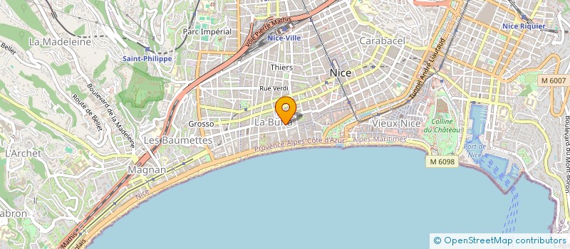 localisation de l'entreprise MAHALEN  NICE