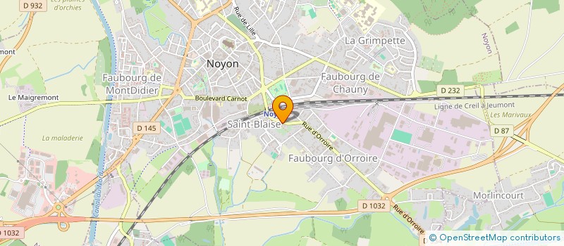 localisation de l'entreprise MAHALLI  NOYON