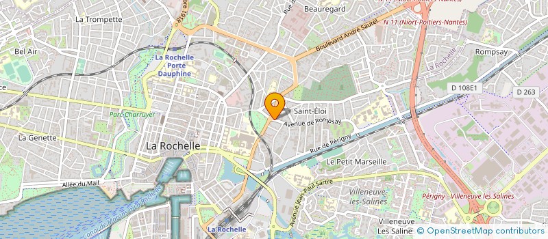 localisation de l'entreprise MAHALO SURF CLUB  LA ROCHELLE