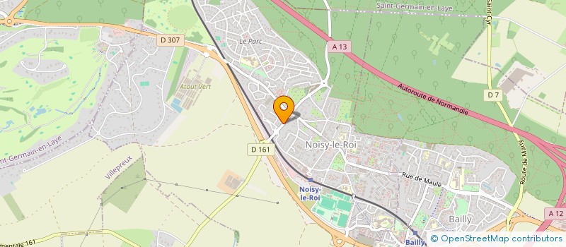 localisation de l'entreprise MAHALON à NOISY-LE-ROI