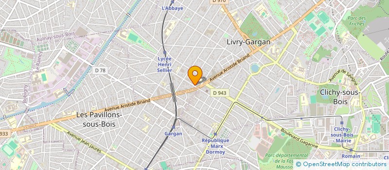 localisation de l'entreprise MAHAMAR à LIVRY-GARGAN