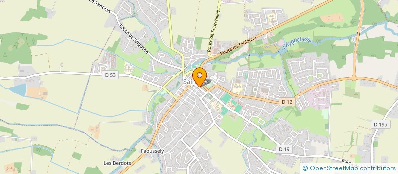 localisation de l'entreprise MAHANA  SAINT-LYS