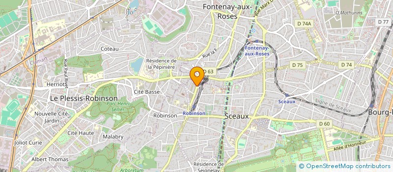 localisation de l'entreprise MAHANE BINYAMIN à SCEAUX