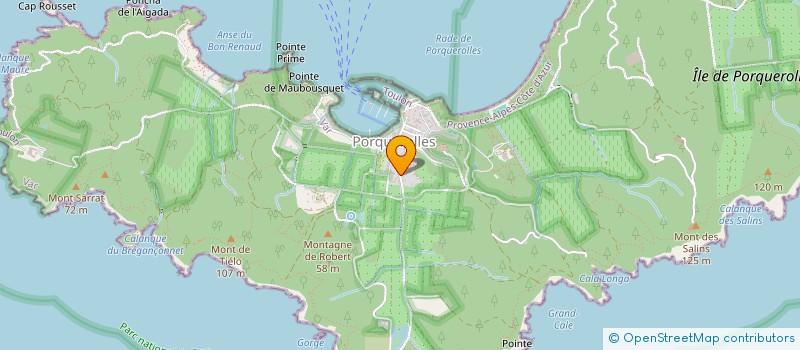 localisation de l'entreprise MAHANNA  HYERES