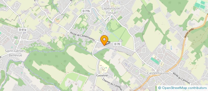 localisation de l'entreprise MAHARAJO  LAPEYROUSE-FOSSAT