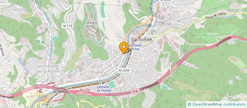localisation de l'entreprise MAHARISHI VEDA VISION NICE à NICE