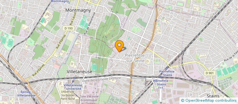 localisation de l'entreprise MAHASTI à PIERREFITTE-SUR-SEINE