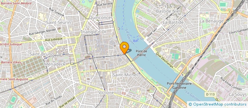 localisation de l'entreprise MAHATSA à BORDEAUX