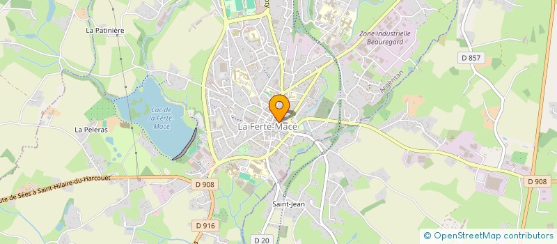 localisation de l'entreprise MAHAVATARA à LA FERTE MACE
