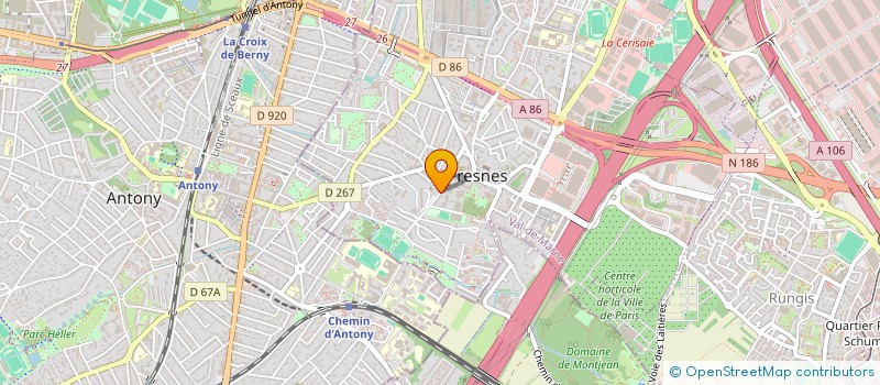 localisation de l'entreprise MAHB SERVICES à FRESNES